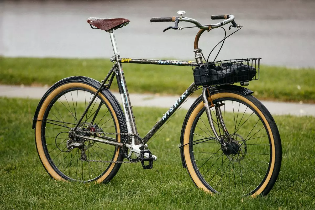 Forside -Cykel Salgsbutik Sketchy Dans Nishiki Colorado 2622 Disc Conversion 3