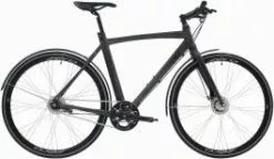 Centurion Zero Herre - 7 Gear - Mat Sort - 22"