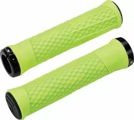 Gule MTB Håndtag - 142mm Med Skruelås 3 Gule MTB Håndtag - 142mm Med Skruelås