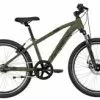 MBK MUD DNA Børnecykel 24" - Mat Grøn -Cykel Salgsbutik mbk mud dna 24