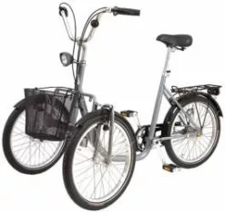 Monark 3-hjulet Voksen, 3 Gear Grå