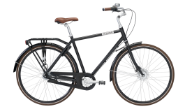 Norden Carl Retro Herre Cykel - 7 Gear - Blank Sort 3 Norden Carl Retro Herre Cykel - 7 Gear - Blank Sort