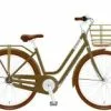 Norden Clara Pigecykel 26" - Oliven Grøn 2 Norden Clara Pigecykel 26" - Oliven Grøn -Cykel Salgsbutik norden clara oliven gron 26