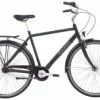 Raleigh Shopping Alu Herrecykel - 7 Gear - Sort - 60 Cm