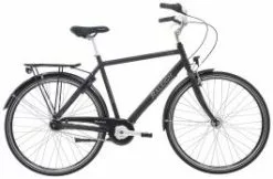 Raleigh Shopping Alu Herrecykel - 7 Gear - Sort - 60 Cm